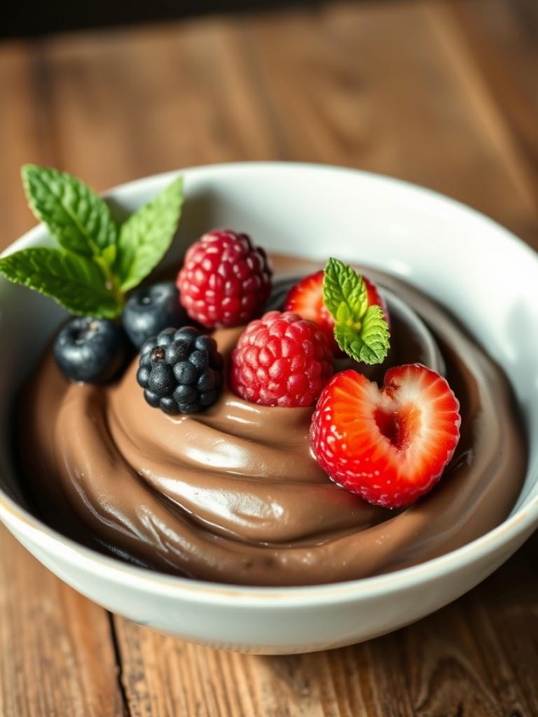 Çikolatalı Mousse Tarifi: Kremalı ve Şeker İçermeyen Sağlıklı Tatlı