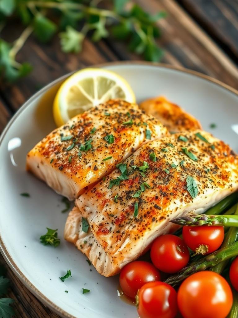 Fırında Baharatlı Somon Tarifi: Omega-3 Deposu Diyet Yemeği