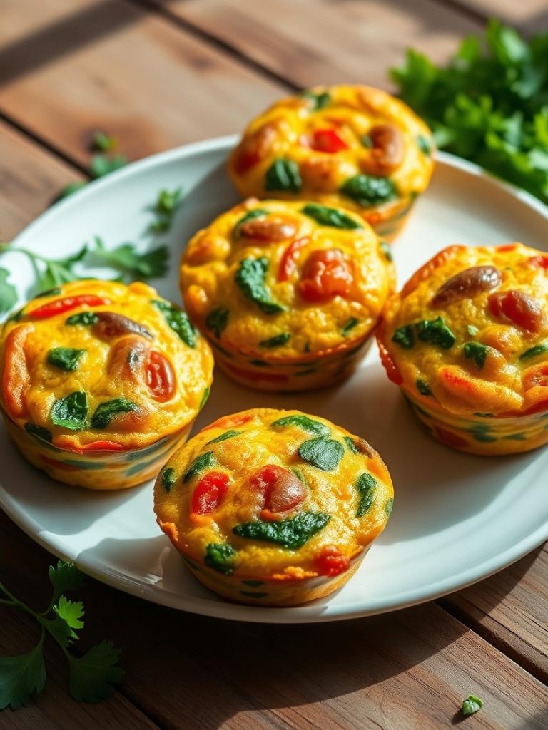 Fırında Sebzeli Yumurta Muffinleri Tarifi: Pratik ve Taşınabilir Kahvaltı