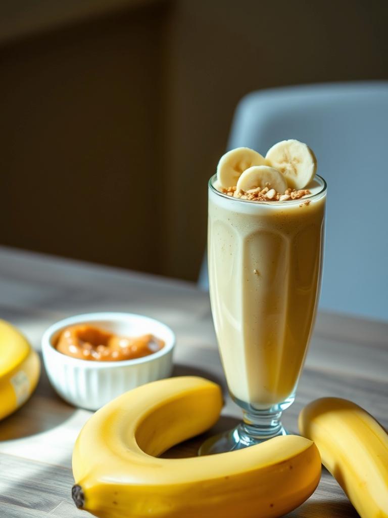 Fıstık Ezmeli Muzlu Smoothie Tarifi: Hızlı ve Besleyici Kahvaltı