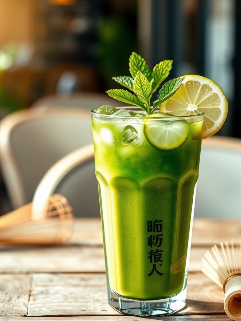 Iced Matcha Tarifi: Soğuk ve Sağlıklı Bir Alternatif