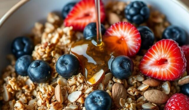 Kinoa ve Bademli Granola Tarifi: Ev Yapımı Sağlıklı Atıştırmalık