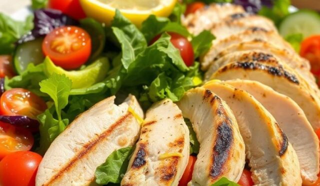 Limonlu Tavuklu Salata Tarifi: Ferahlatıcı ve Hafif