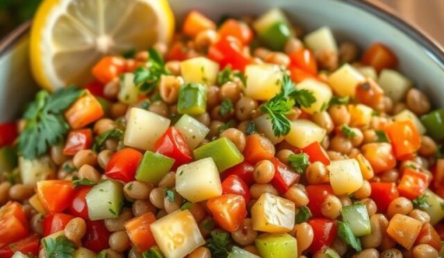 Mercimek Salatası Tarifi: Doyurucu ve Lif Zengini Diyet Öğünü