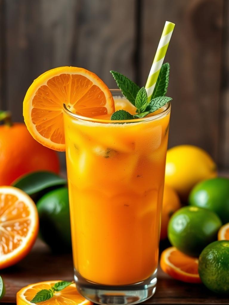 Narenciye Smoothie Tarifi: C Vitamini Bombası