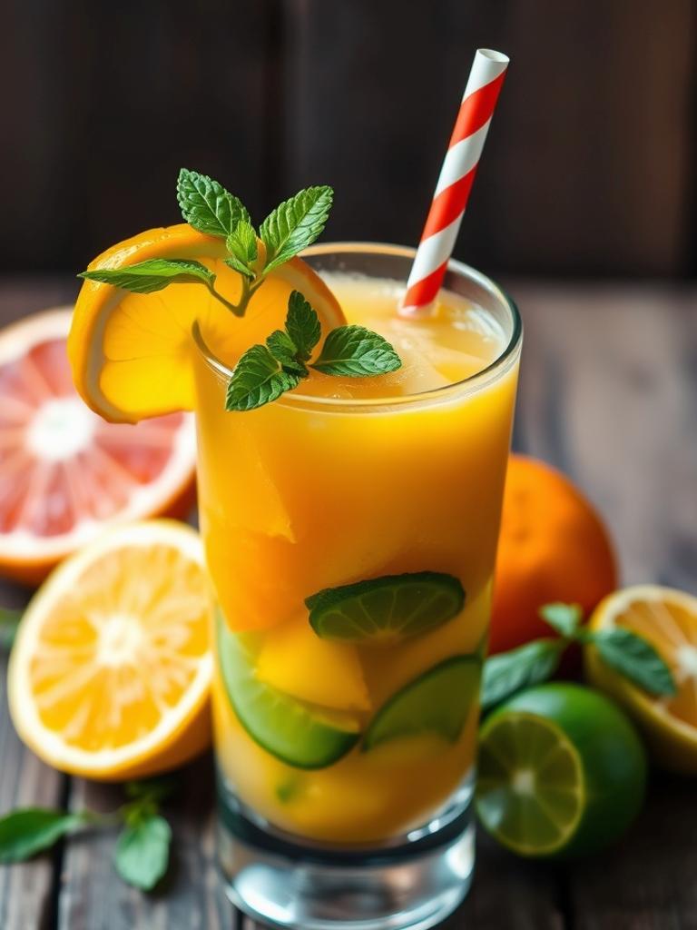 Narenciye Smoothie Tarifi: C Vitamini Bombası