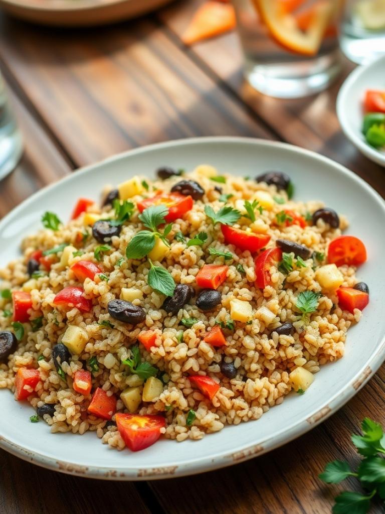 Sebzeli Karabuğday Pilavı Tarifi: Glutensiz ve Besleyici Diyet Yemeği