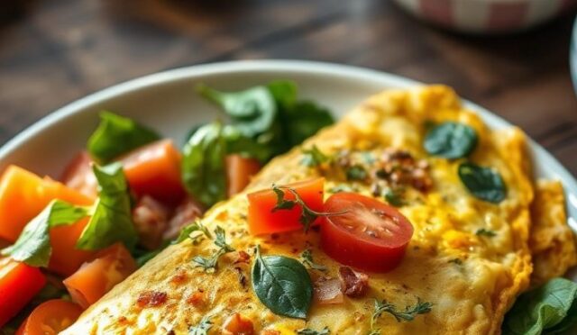 Sebzeli Omlet Tarifi: Düşük Kalorili ve Tok Tutan Kahvaltı Seçeneği