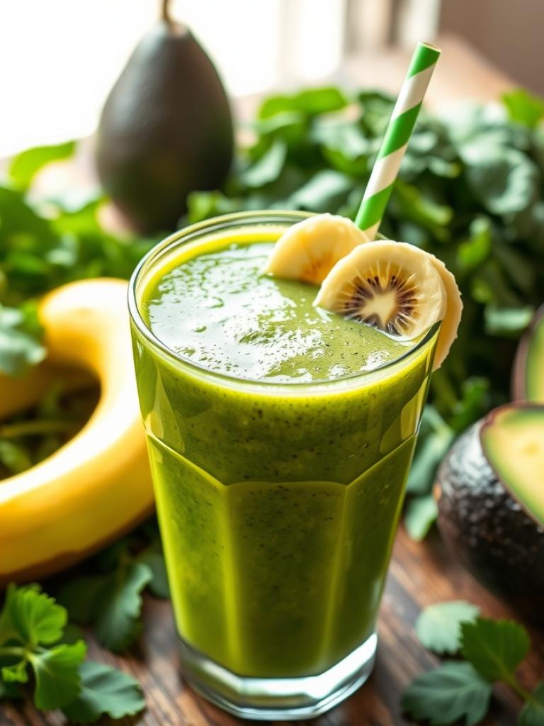 Yeşil Smoothie Tarifi: Enerji Veren Sağlıklı Karışım