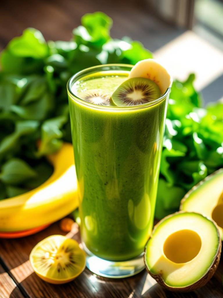 Yeşil Smoothie Tarifi: Enerji Veren Sağlıklı Karışım