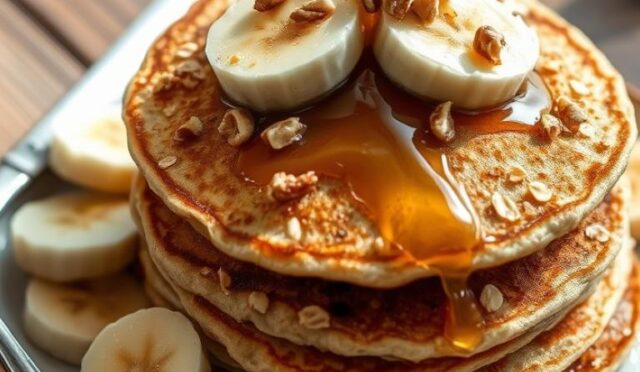 Yulaflı Muzlu Pancake Tarifi: Şekersiz ve Lezzetli