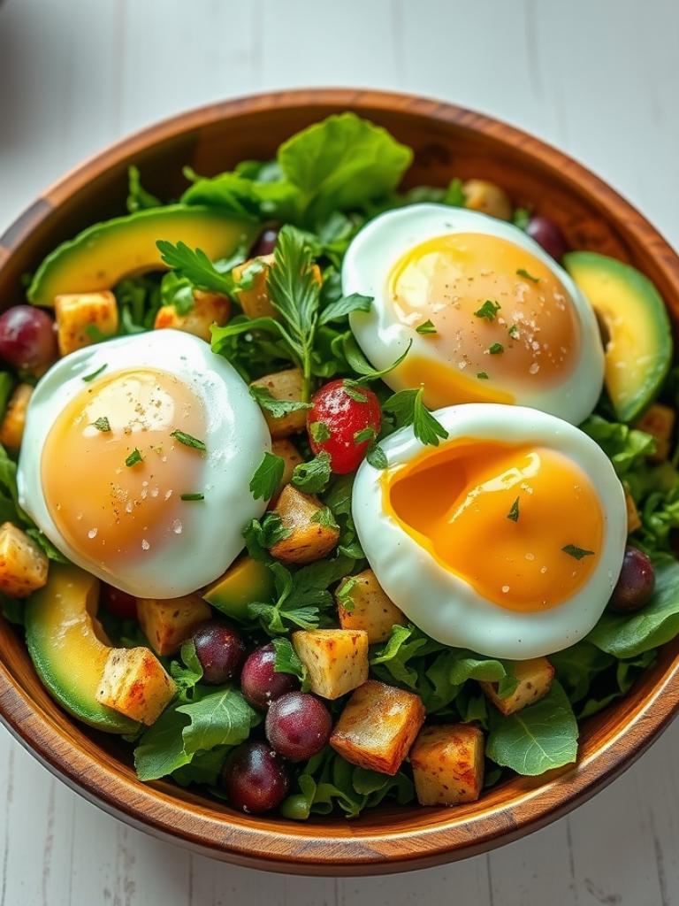 Yumurtalı Avokado Salatası Tarifi: Zengin ve Besleyici